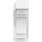 Ekena Millwork Merced Architectural Grade PVC Outlooker with Block Ends, 7"W X 18"D X 18"H OUTP07X18X18MRC05 - alternate 3